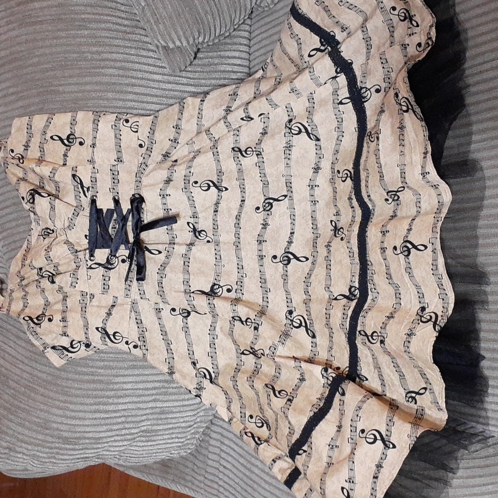 Hot topic music note dress